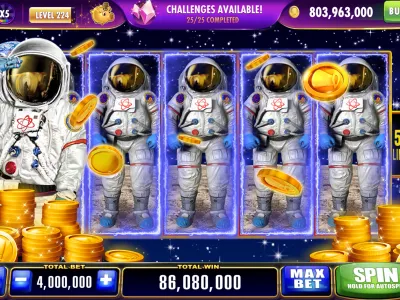 Interfaz de Slots Premium screenshot